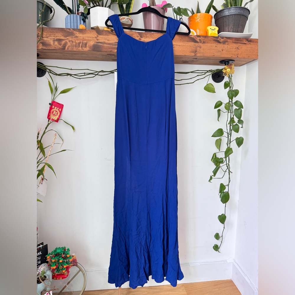 NWT: Reformation Marilyn Dress - Royal Blue [Size 6] - Picture 5 of 5